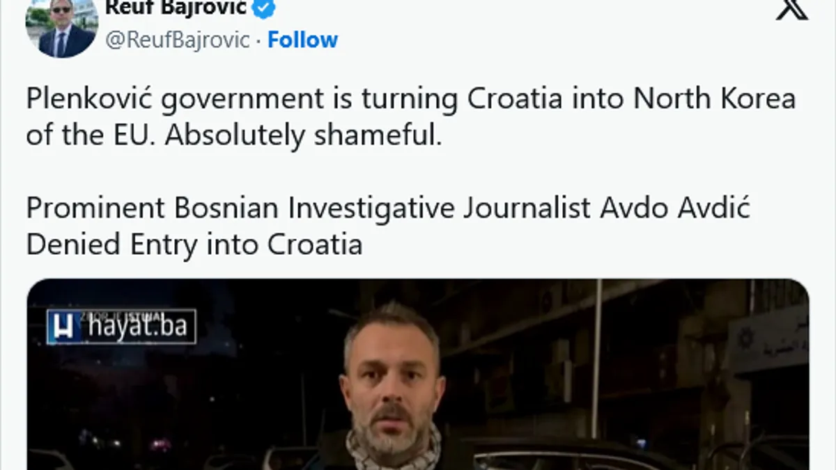 Ovakav potez hrvatskih vlasti mnogi tumače kao jasnu poruku da ta zemlja teško podnosi kritiku...