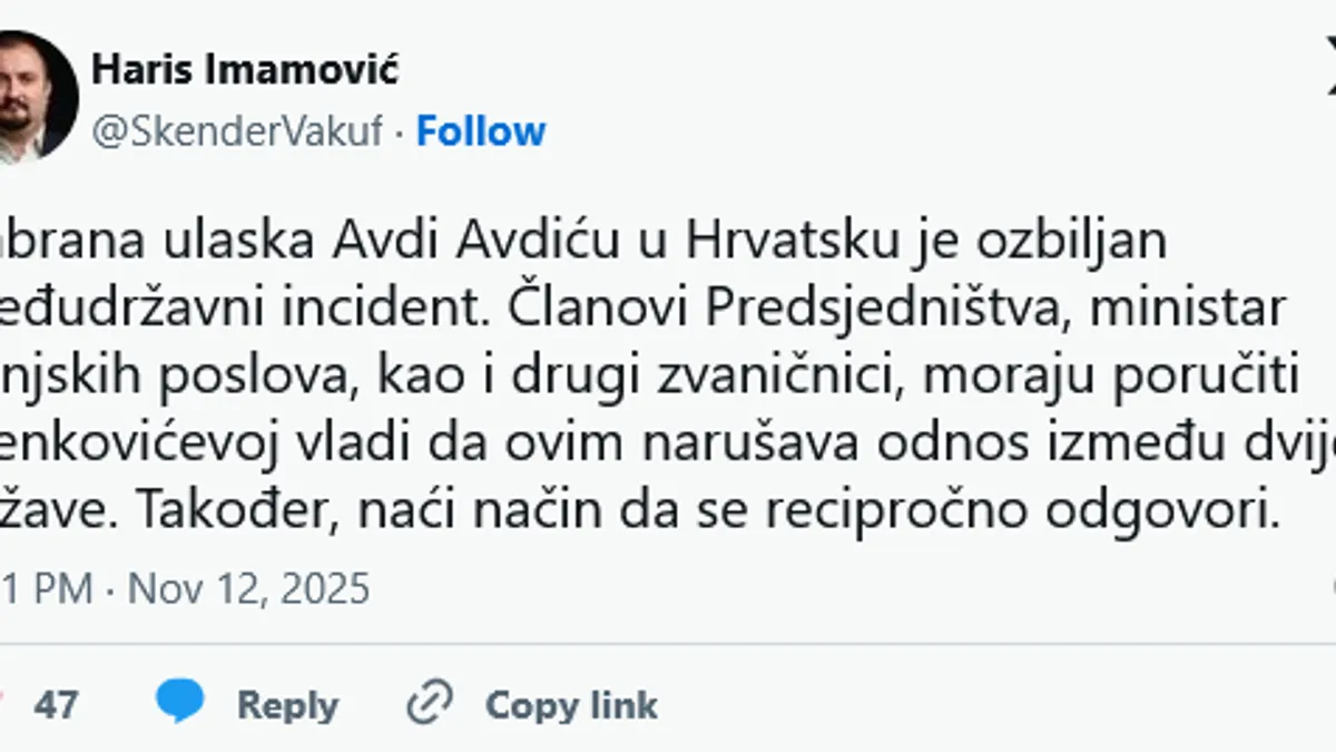 Ovakav potez hrvatskih vlasti mnogi tumače kao jasnu poruku da ta zemlja teško podnosi kritiku...
