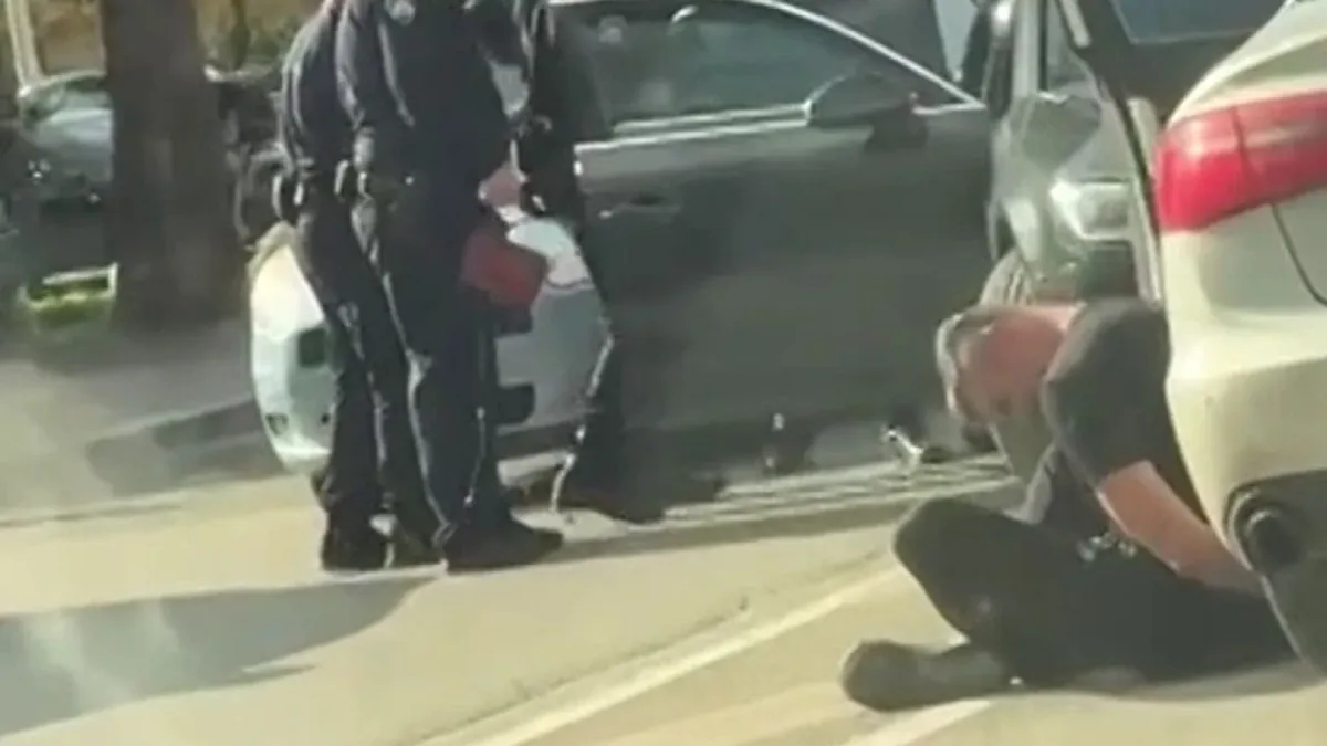 Prilikom hapšenja pokušao je pružiti otpor, ali policajac ga je savladao upotrijebivši sredstva za vezivanje