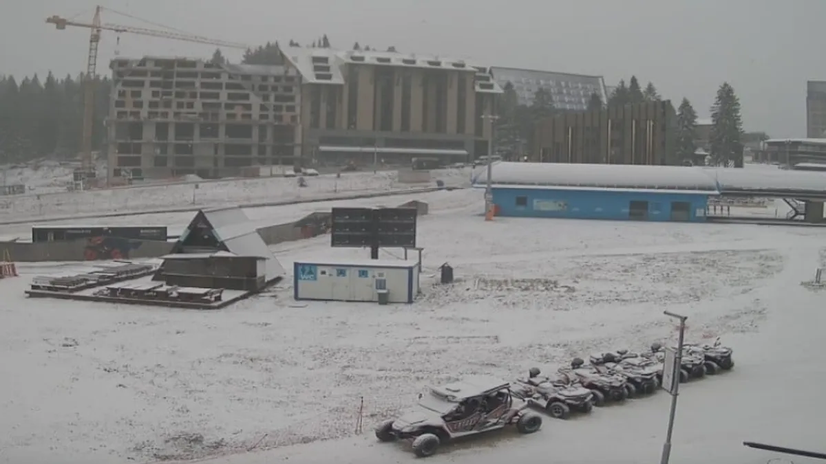 Jutros je u našoj zemlji oblačno vrijeme sa kišom i snijegom u višim područjima i na planinama.