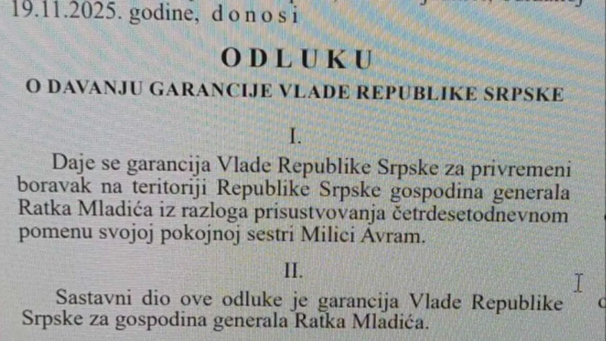 Bursać za Hayat.ba o skandaloznoj odluci iz RS-a: Hag sigurno neće pustiti zločinca Mladića