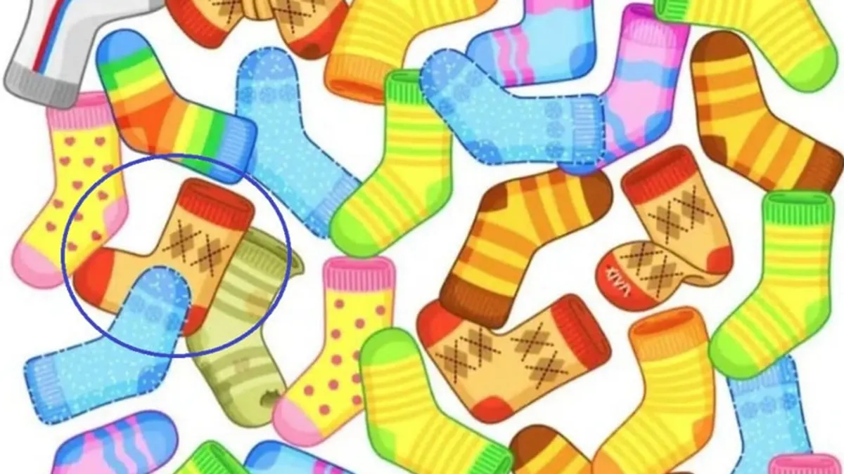 Mozgalica za 'najbrže': Za 10 sekundi otkrijte koja čarapa nema par