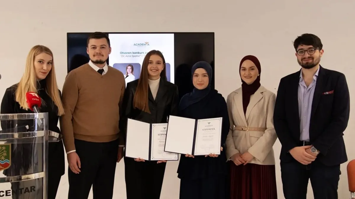 Proglašene dobitnice stipendija 'Dr. Azra Spahić i Dr. Alma Suljić': Nastavimo put dobročinstva