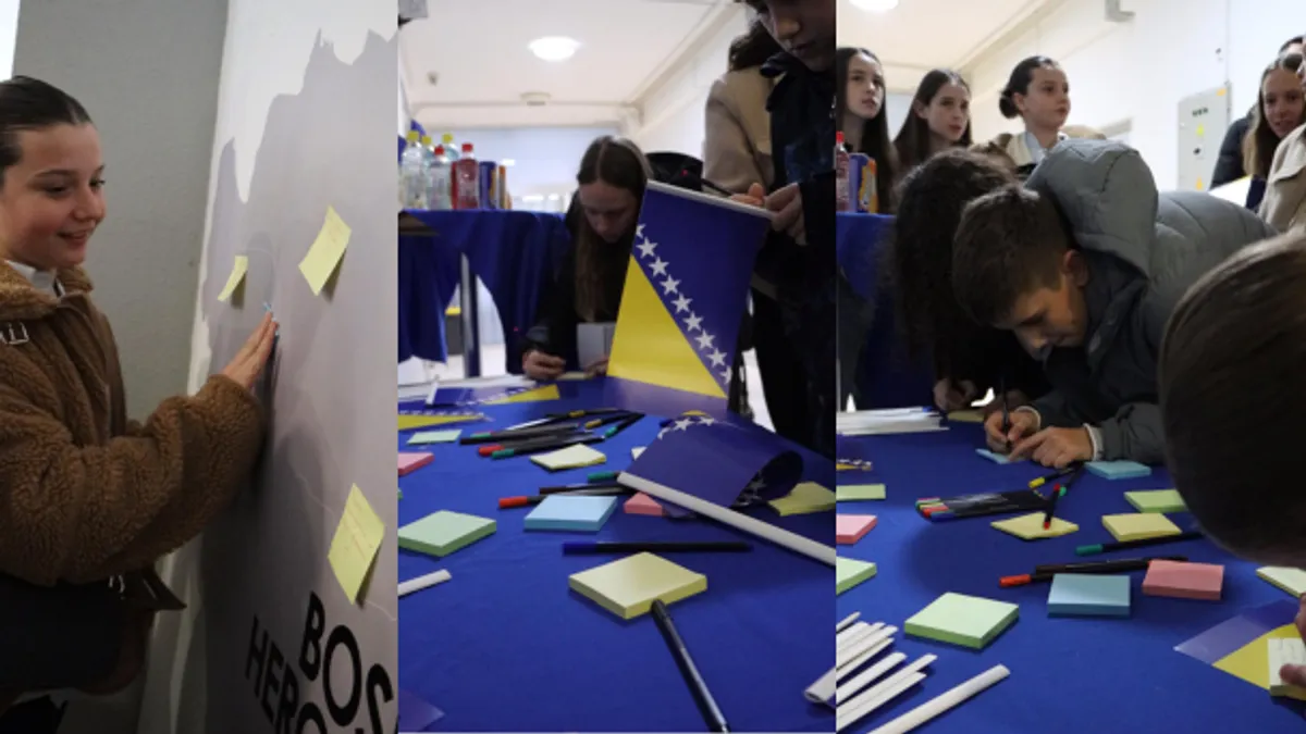 Njihove poruke pokazuju nam zašto se Bosna i Hercegovina voli – srcem, dobrim djelima i vjerom u bolje sutra, kazala je Karić