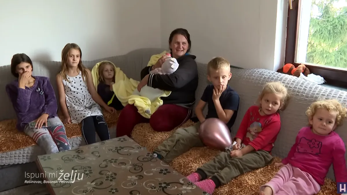 Fino je živjeti s djecom, to je cijelo bogatstvo. Neko mi kaže: ‘Što će ti tolika djeca?’ To je moja briga, nikad nisi tužan, uvijek je veselo u kući