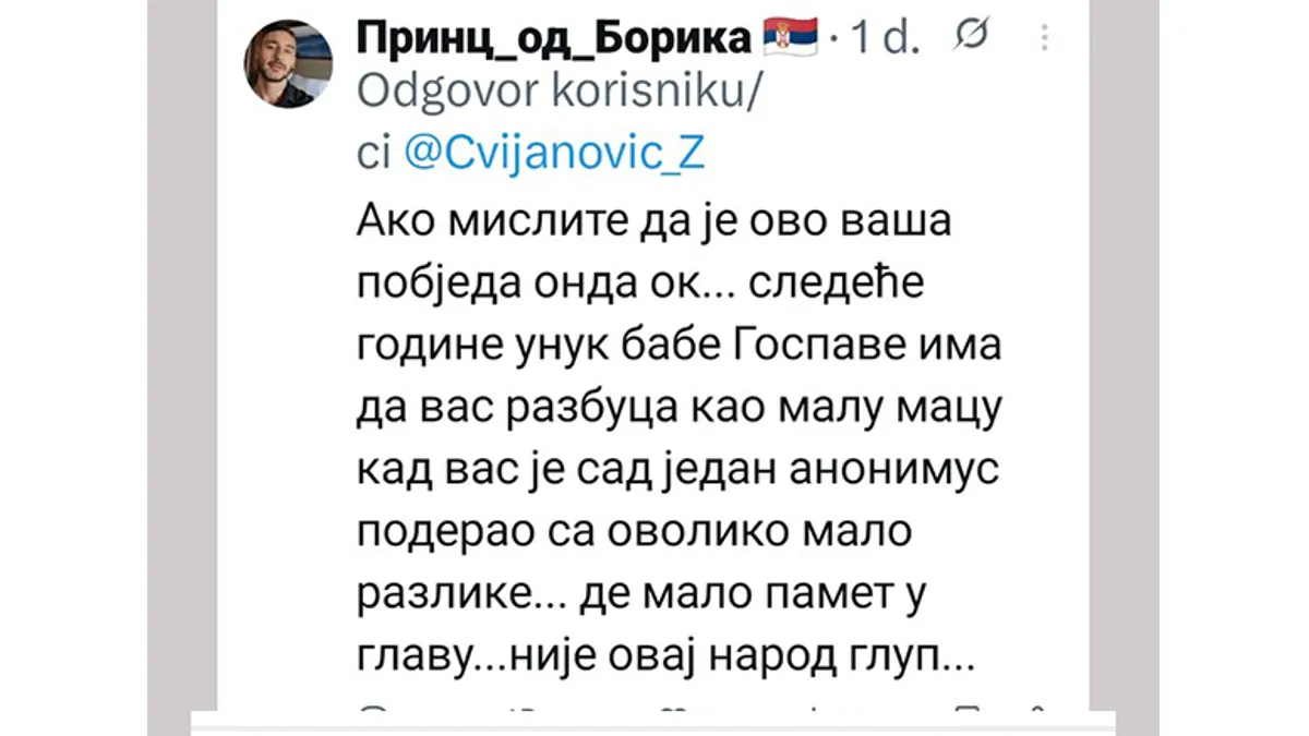 Željka Cvijanović objavila je fotografiju iz restorana u kojem je vrh SNSD-a proslavio sumnjivu izbornu pobjedu na vanrednim entitetskim izborima.