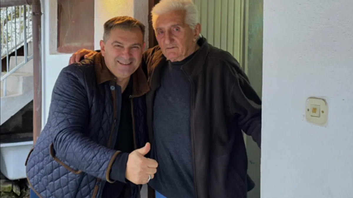 Heroj iz dijaspore na djelu: Mirsad posjetio dedu Sulejmana iz 'Ispuni mi želju' i obećao bolju zimu