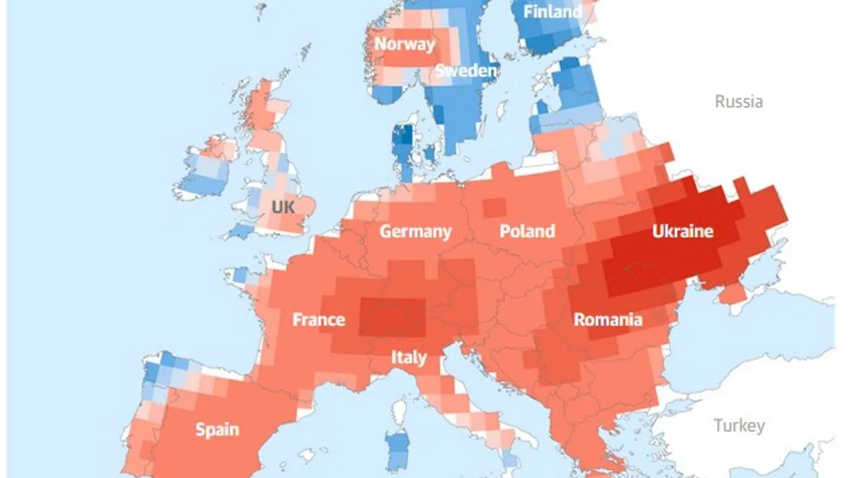 Šokantna analiza satelitskih podataka: Evropa gubi slatku vodu