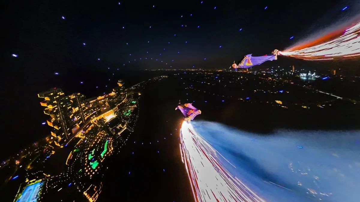 Projekt je zahtijevao razvoj potpuno novih zračnih protokola, jer kombinacija dronova, pirotehnike i padobranskih formacija do sada jednostavno nije postojala