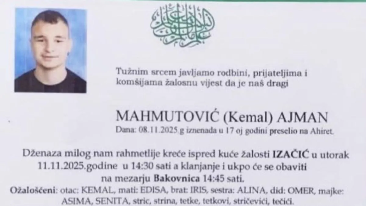 U ranom djetinjstvu mu je ugrađen pejsmejker, a uprkos hrabrosti, snazi i životnoj radosti koju je nosio, srce je u subotu prestalo kucati