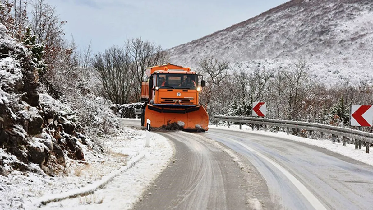 Zahlađenje će do petka ujutro sjeverozapadu donijeti snijeg, a snijeg će se spustiti sve do nizina
