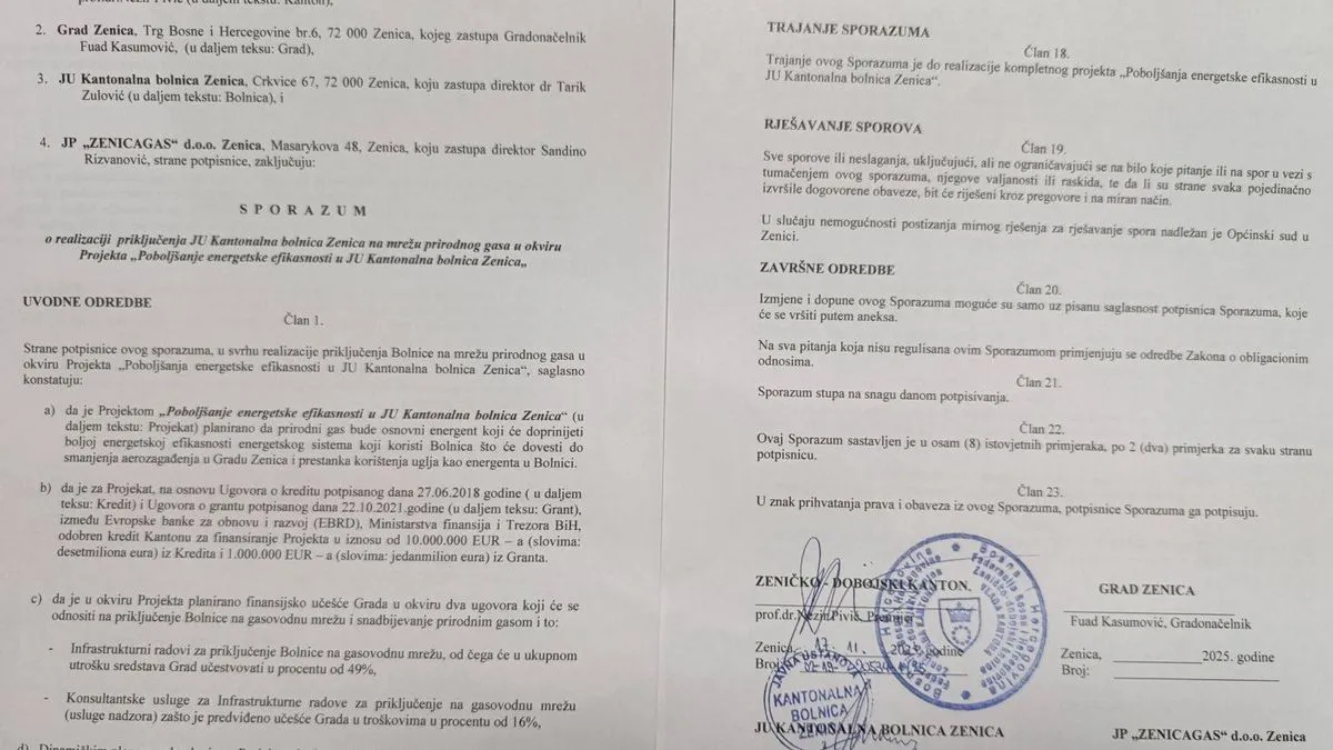 Istakao je da RTV Zenica nije bila pozvana jer se nije radilo o medijskom događaju, već o internom tehničkom koraku. 