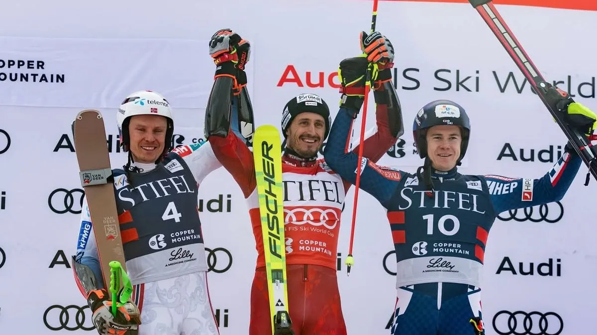 Brennsteiner je do svoje prve pobjede u karijeri stigao sa 95 stotinki prednosti u odnosu na drugog Norvežanina Henrika Kristoffersena