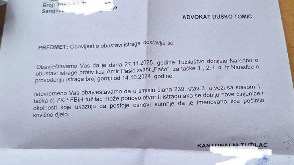 Nismo dobili odgovor za našu žalbu za produženje pritvora od dva mjeseca. 