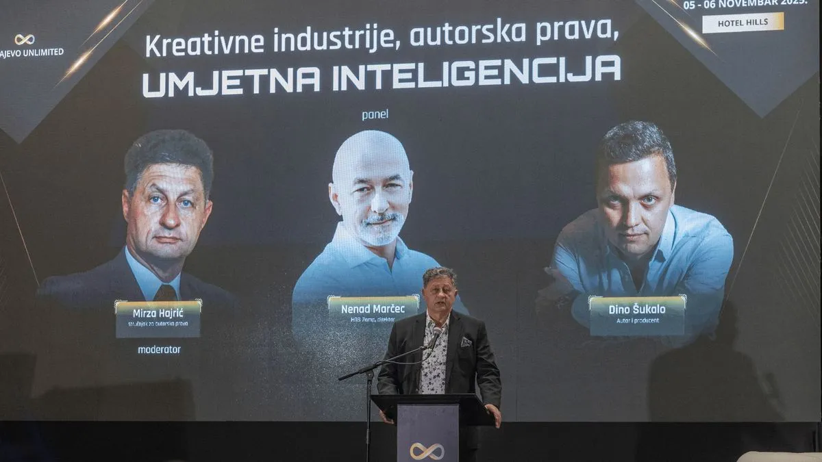 Zaštita autorskih prava u vremenu umjetne inteligencije: Panel okupio stručnjake u Sarajevu