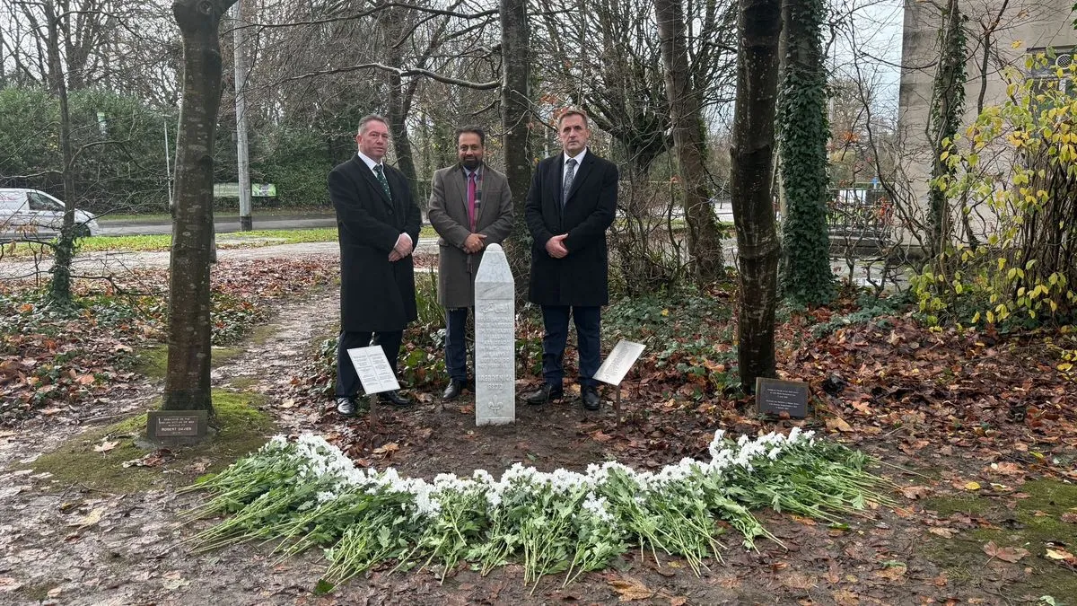 Historijski nišan Srebrenice: Simbol sjećanja otkriven u Walesu