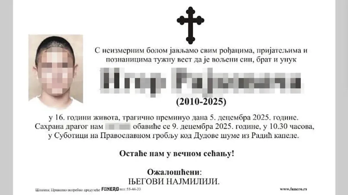 Tijelo pronašla majka u garaži: Ovo je tinejdžer (15) koji je nađen mrtav u automobilu