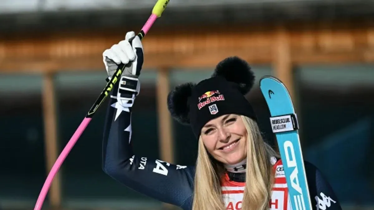 Treća je na stazi Grisons bila Talijanka Sofia Goggia s 29 stotinki zaostatka za pobjednicom