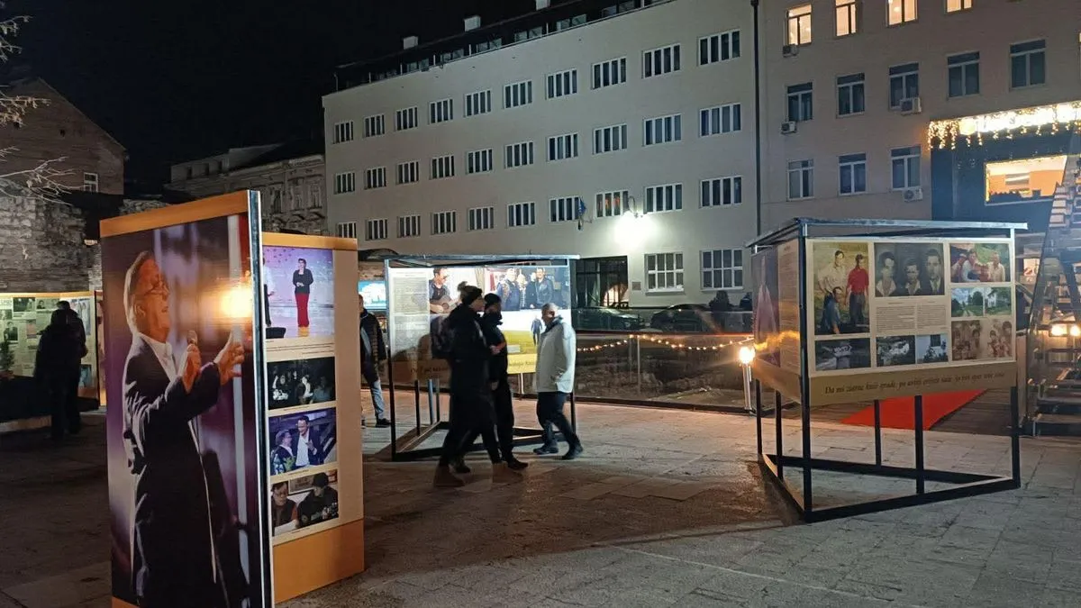 Neobičan spoj slike, teksta i Halidov glas dio su ove izložbe          