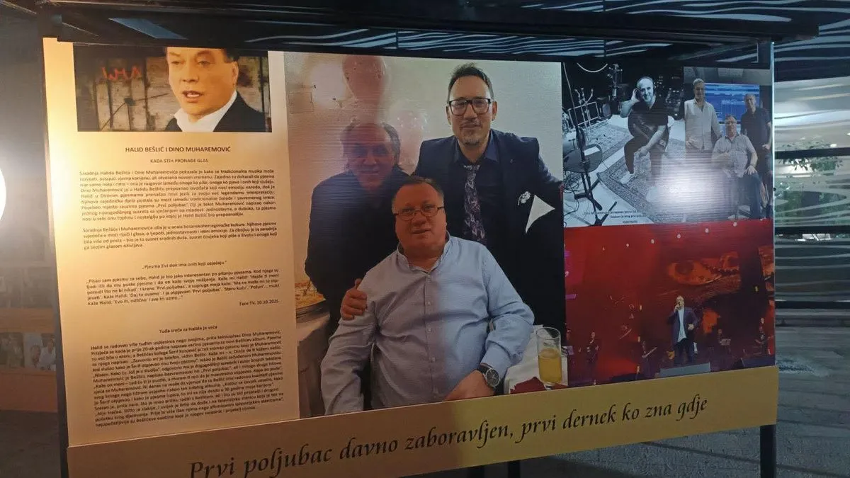 Neobičan spoj slike, teksta i Halidov glas dio su ove izložbe          