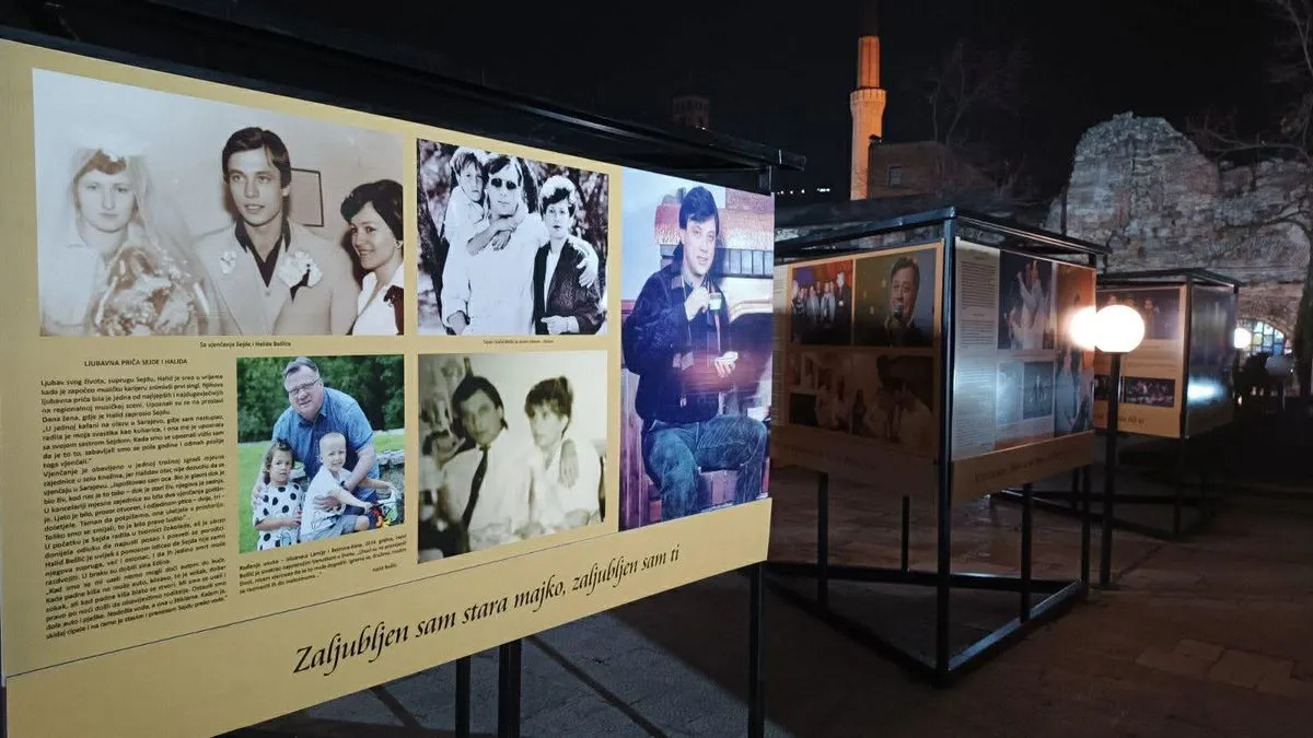 Neobičan spoj slike, teksta i Halidov glas dio su ove izložbe          