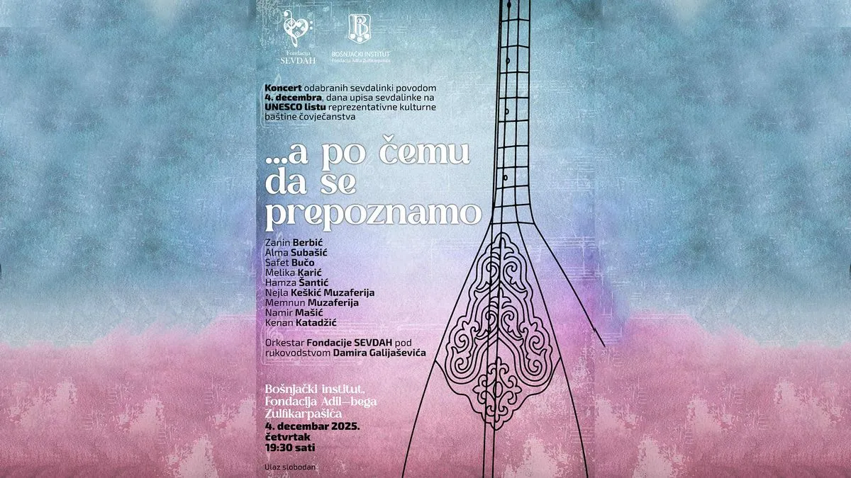 Koncert sevdalinke u Bošnjačkom institutu: Galijašević za Hayat.ba o važnosti 4. decembra