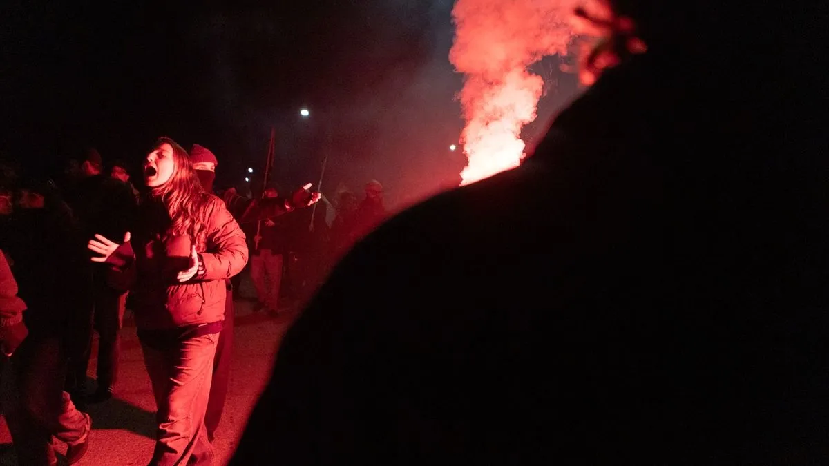 Protest je protekao bez incidenata, uz pojačano prisustvo policijskih snaga.