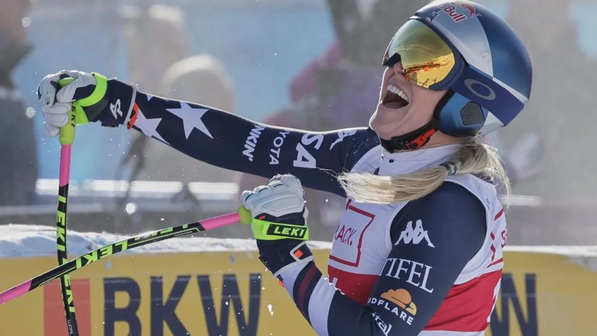 Pobjedu je nakon sjajne vožnje ostvarila 41-godišnja Lindsey Vonn