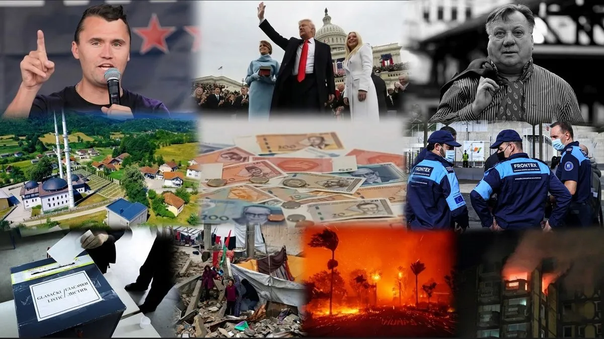 Donosimo neke od ključnih globalnih i domaćih događaja koji su obilježili turbulentnu 2025. godinu