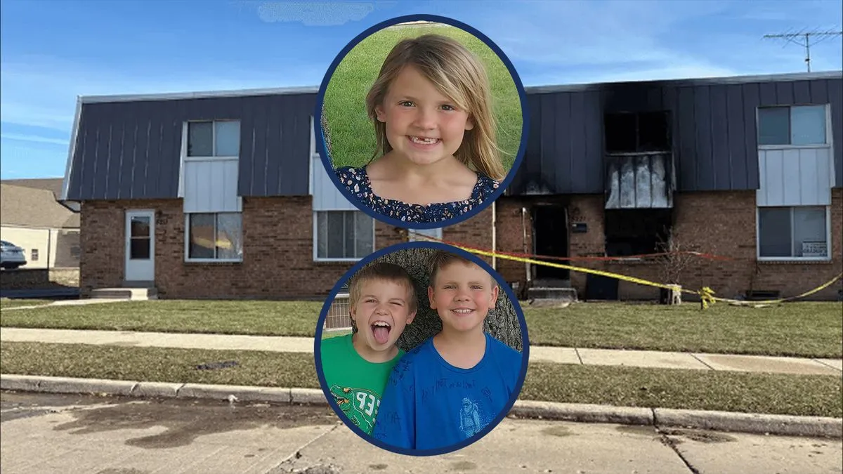 Njihov otac nalazi se u bolnici zbog udisanja dima, dok majka, Jourdan Feasby, u potresnom obraćanju lokalnim medijima govori o danu koji se u trenu pretvorio u tragediju.