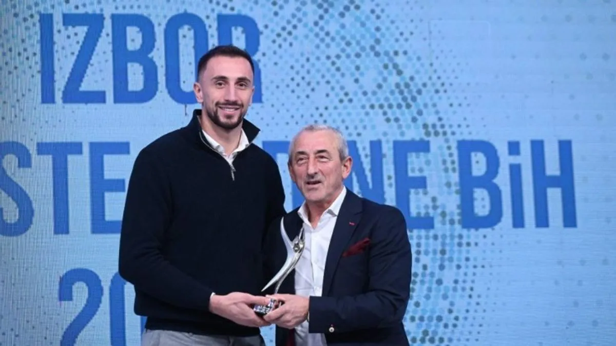 Atić sportista godine, Bećiragić najbolji trener, priznanje košarkaškoj reprezentaciji BiH