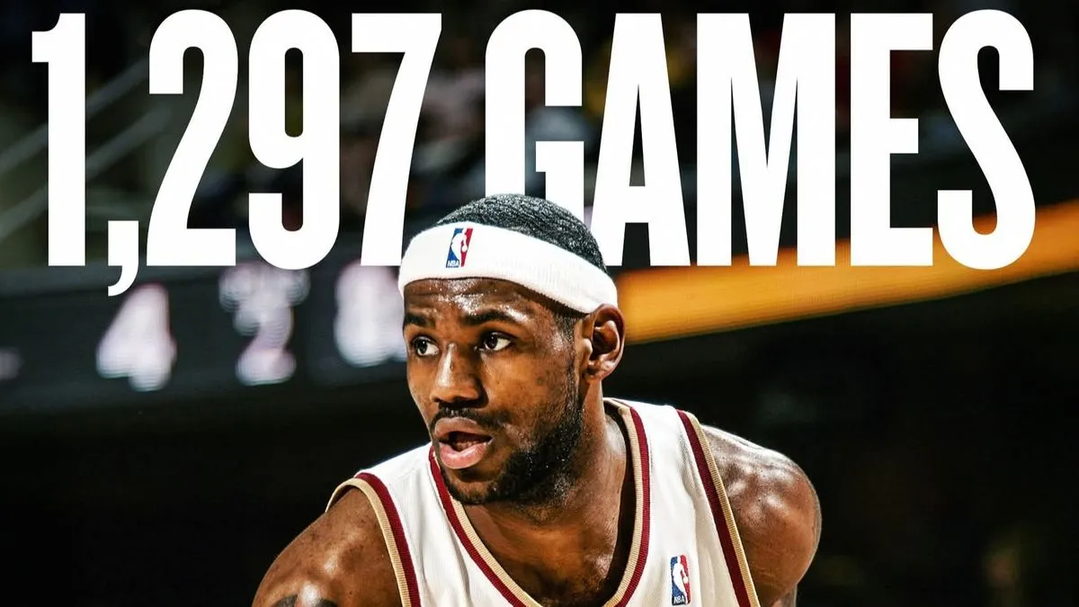 NBA: LeBron prekinuo niz koji je trajao 1297 utakmica
