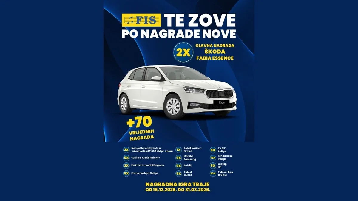 FIS nagradna igra 'FIS te zove po nagrade nove'