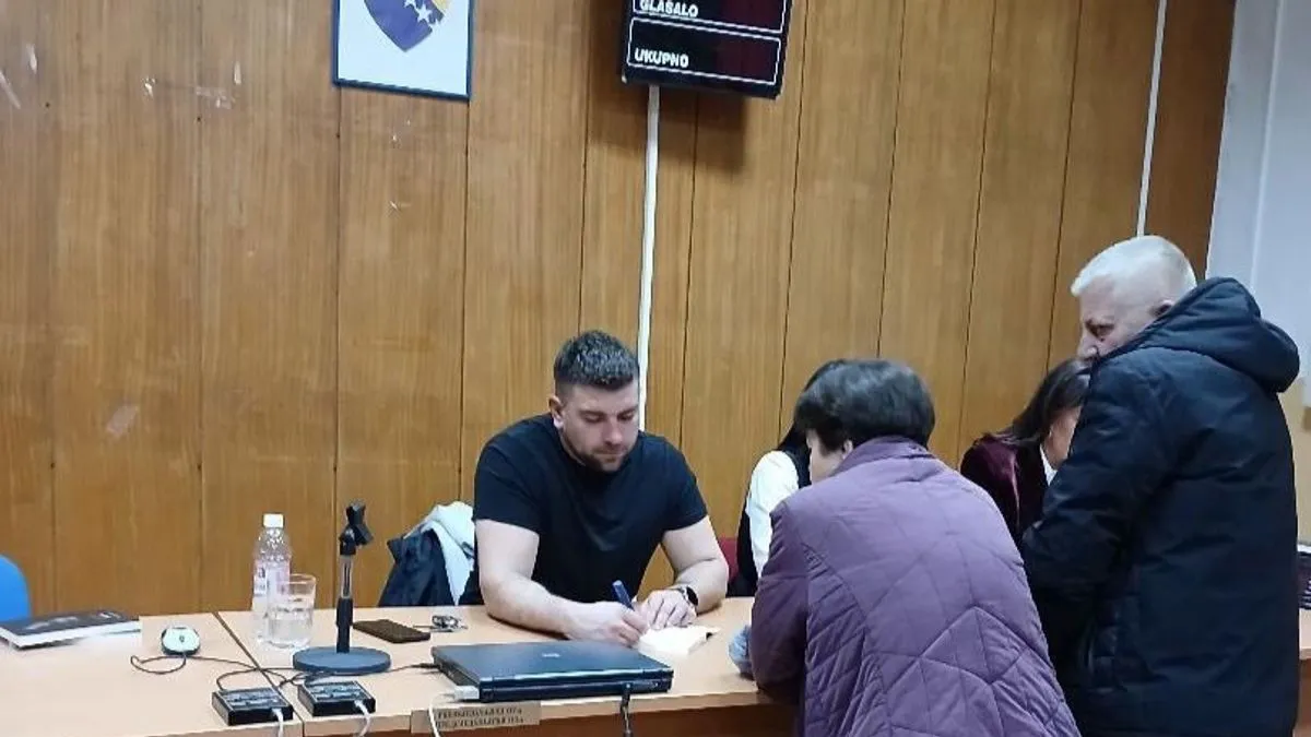 Promocija je organizovana od strane Udruženja ratnih vojnih invalida Bosanski Petrovac, u sklopu manifestacije ‘Zimska čarolija 2025’.