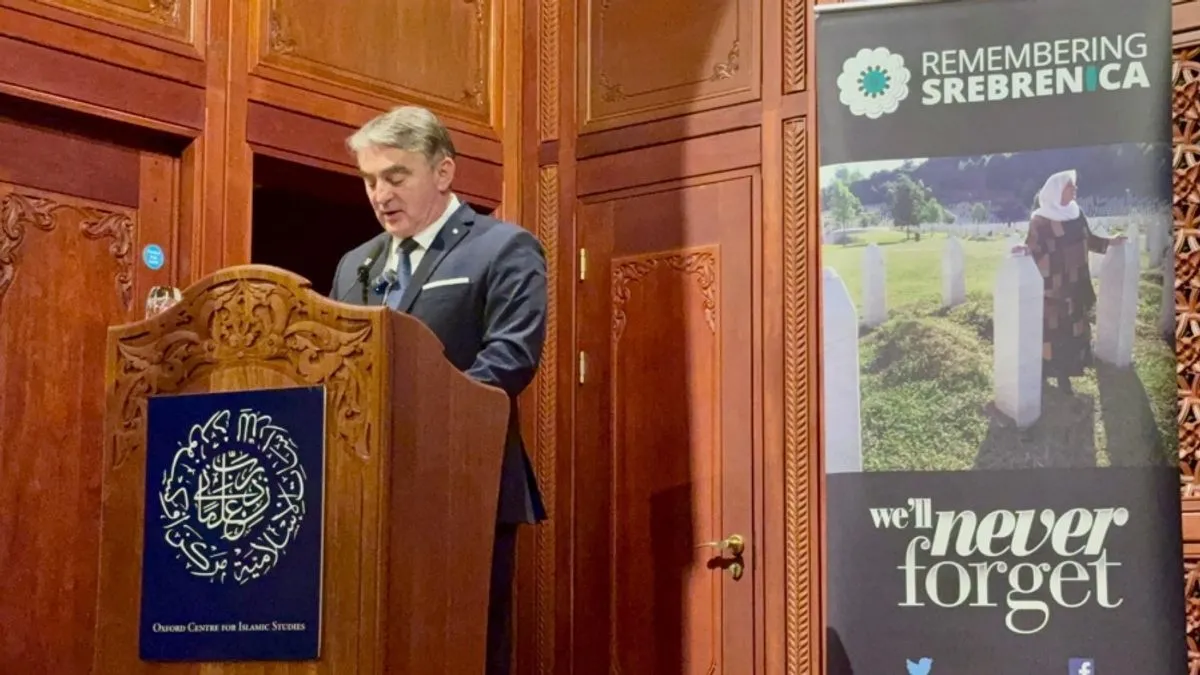 Komšić održao predavanje na Univerzitetu Oxford: Unaprijediti ustavni okvir BiH