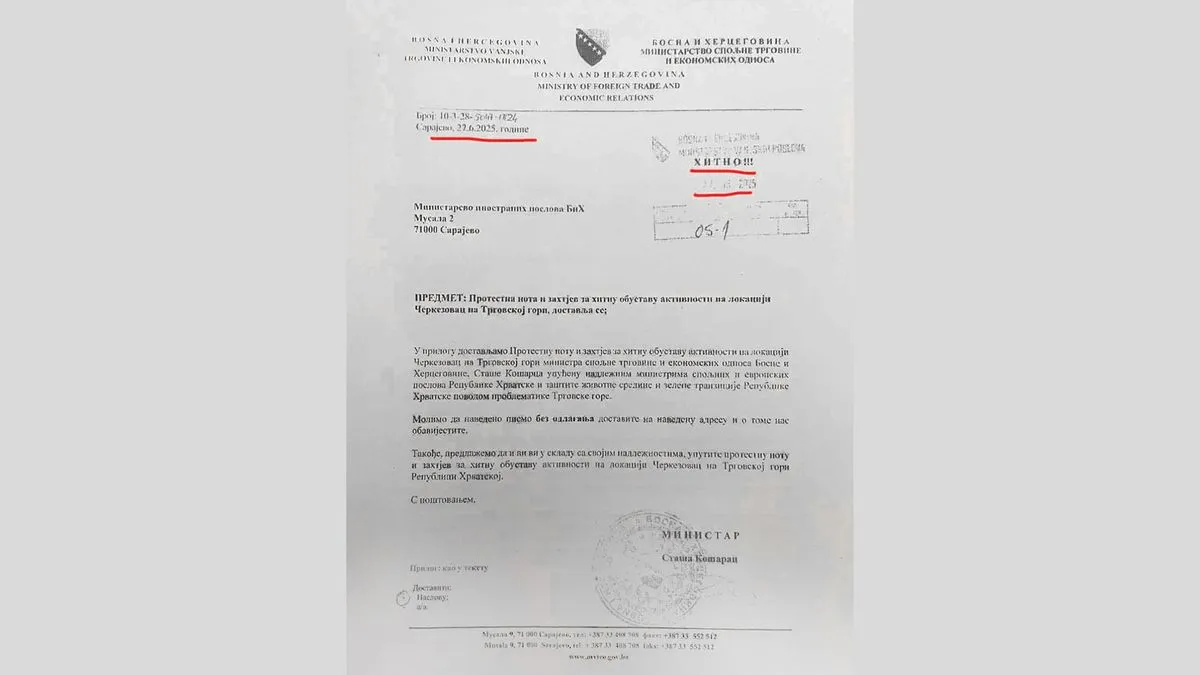 Iz BiH se godinama apeluje na Hrvatsku da odustane od ove opasne ideje koja prijeti zdravlju stotina hiljada stanovnika i zagađenju vode i okoliša