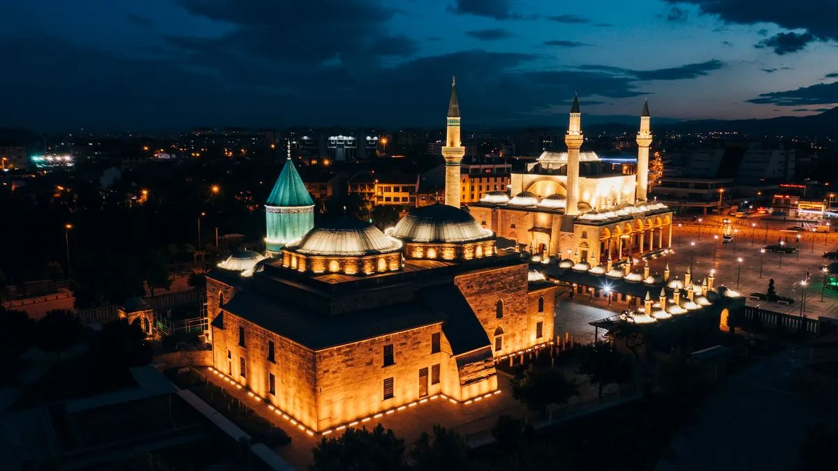 Njegova trajna ostavština ljubavi, mudrosti i duhovnog buđenja i danas traje, privlačeći u Konyu desetine hiljada posjetilaca iz cijelog svijeta svake godine.