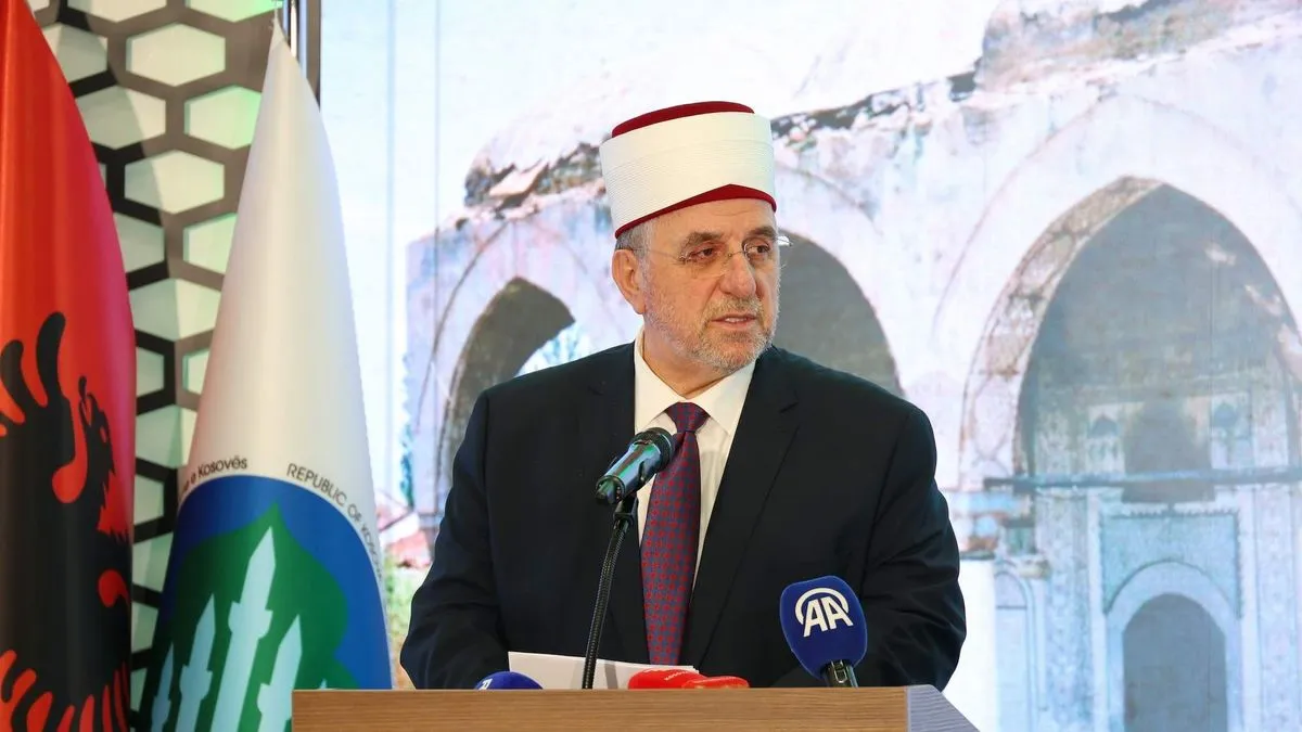 Direktor Uprave za vanjske poslove i dijasporu Muhamed Jusić istakao je da izložba predstavlja nastavak saradnje islamskih zajednica u Bosni i Hercegovini i na Kosovu.