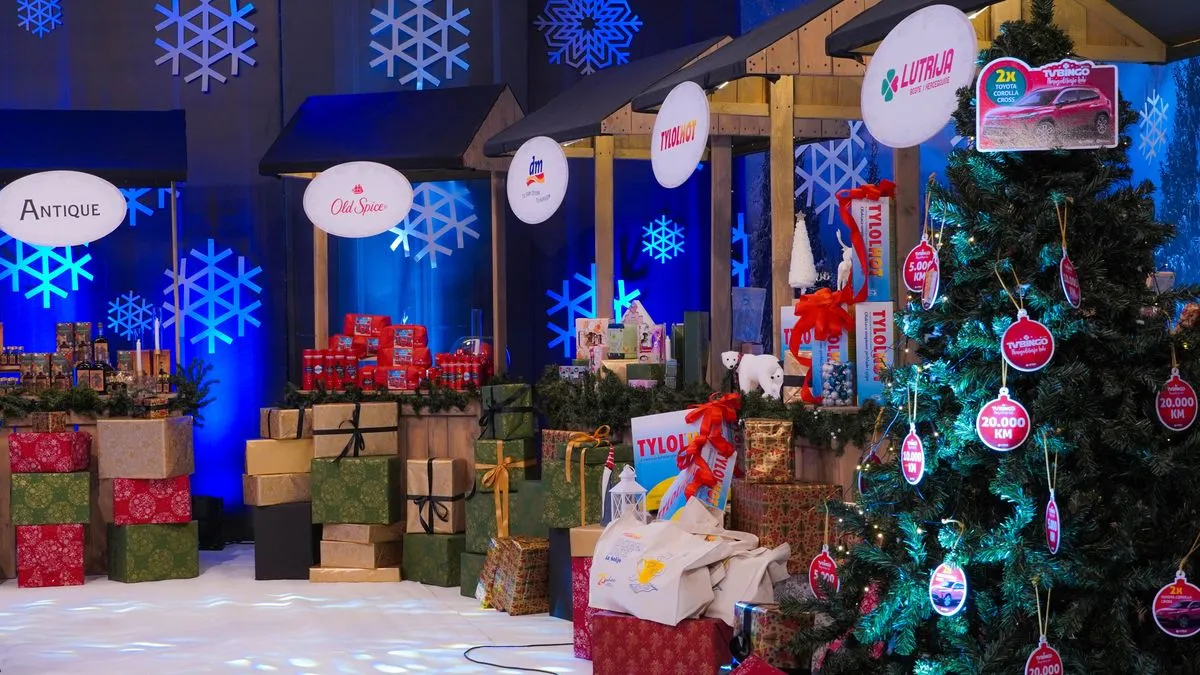 Već na prvi pogled bilo je jasno da se duh praznika osjeća u svakom segmentu emisije.