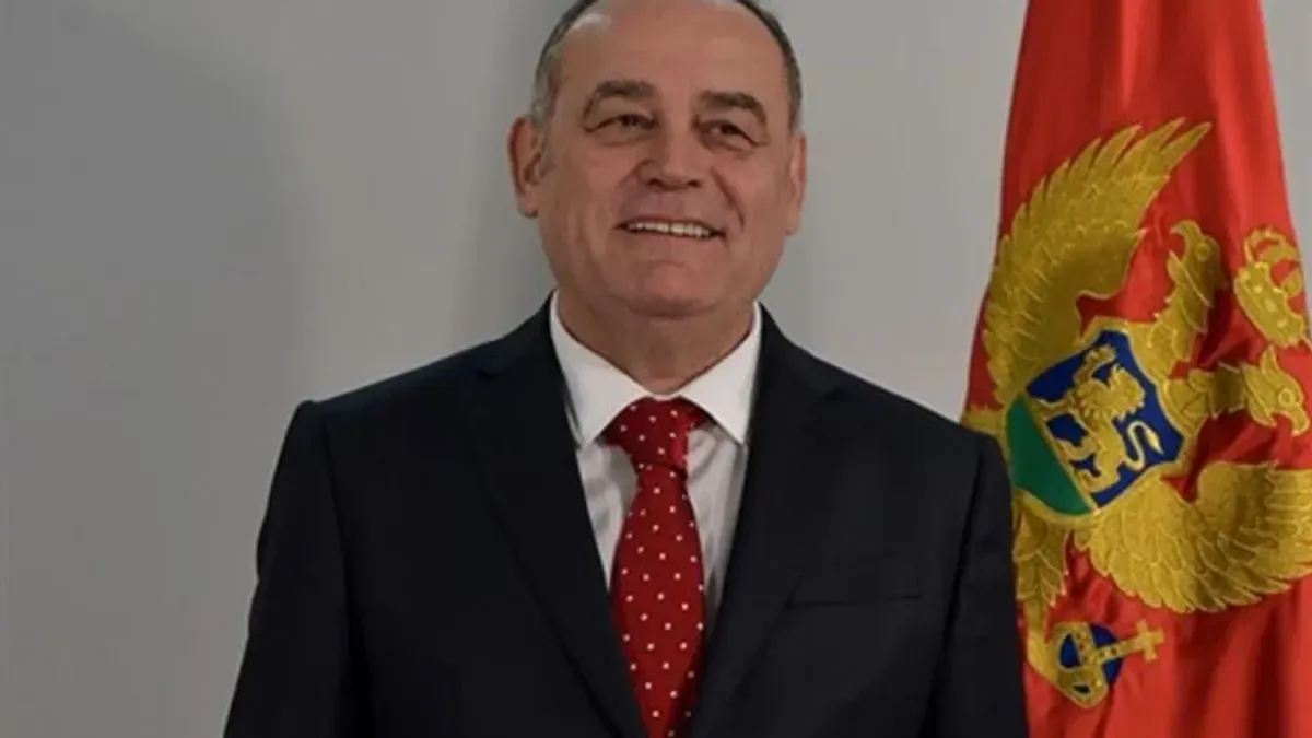 Uhapšen bivši ministar Crne Gore Milutin Simović