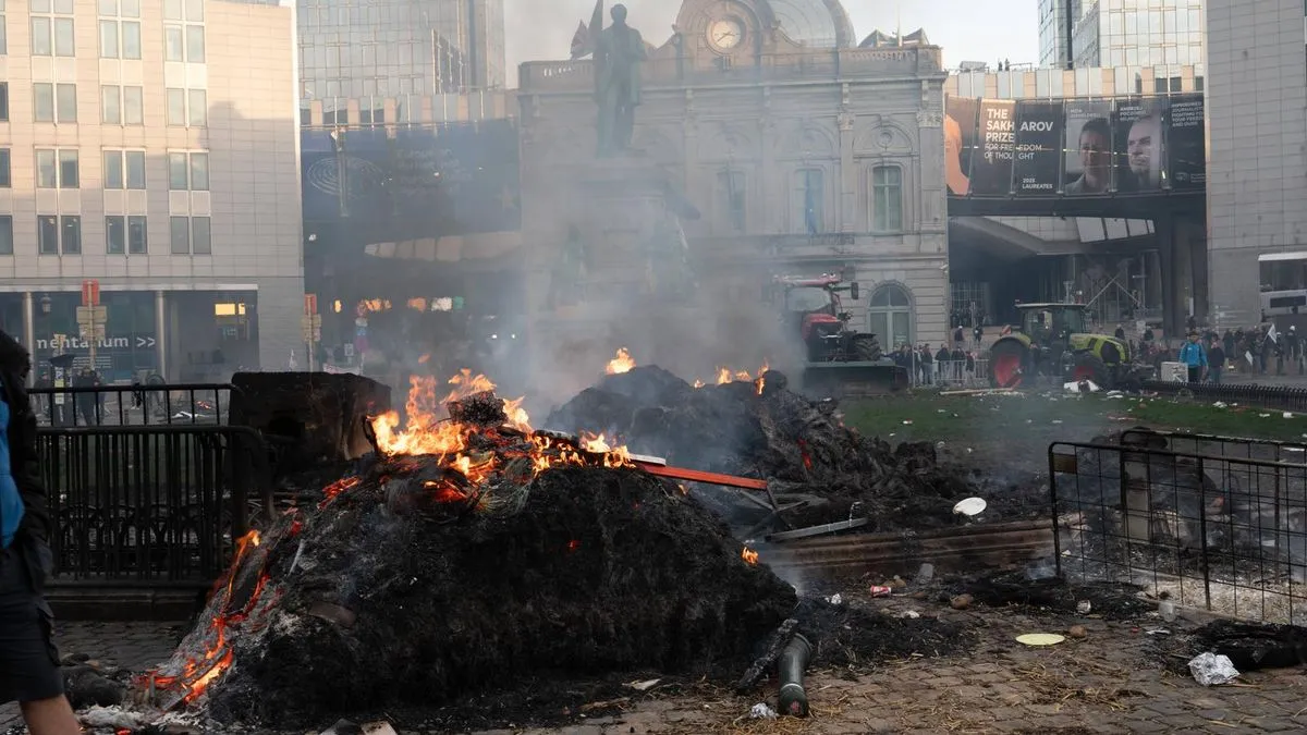 Demonstracije imaju za cilj dodatno vršiti pritisak na lidere EU prilikom razmatranja budžetskih prioriteta i budućih trgovinskih dogovora.