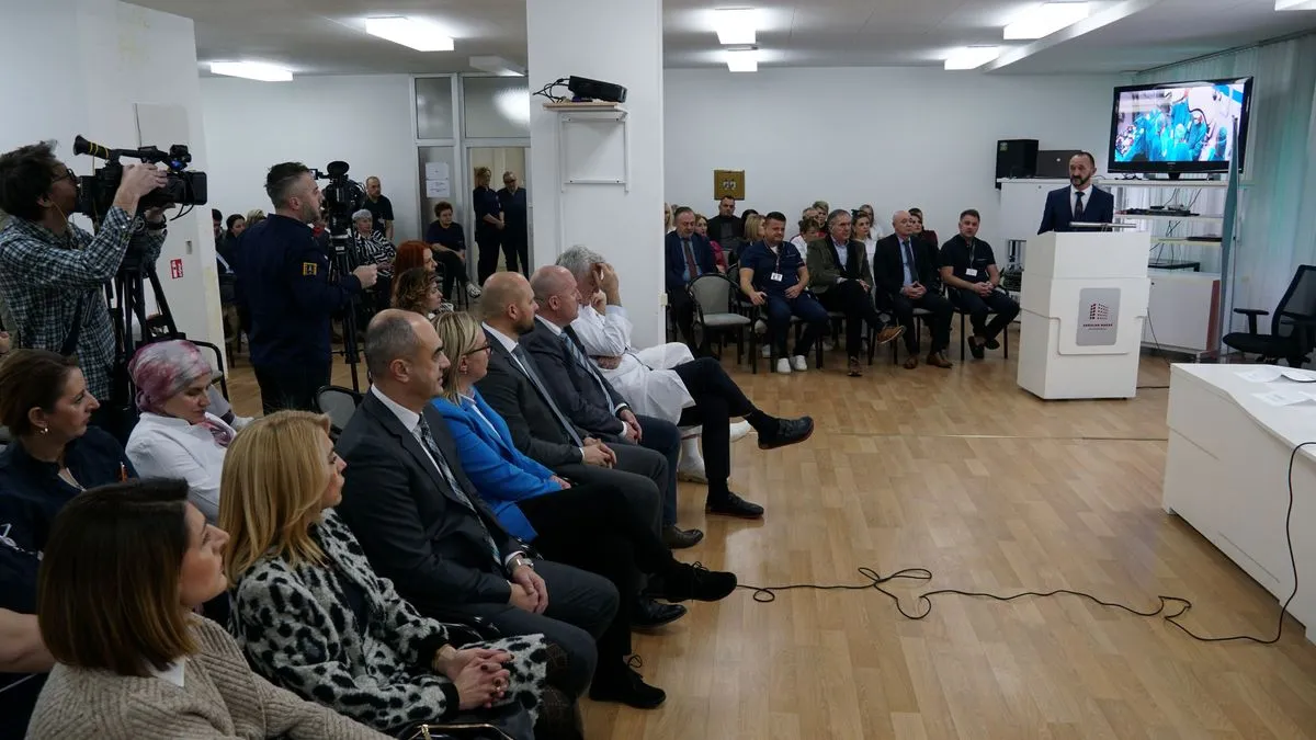 Gavrankapetanović najavio revoluciju u liječenju: Robotski neurorehabilitacijski centar u Sarajevu