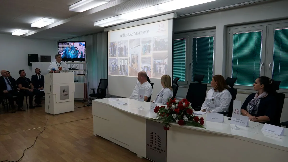 Gavrankapetanović najavio revoluciju u liječenju: Robotski neurorehabilitacijski centar u Sarajevu