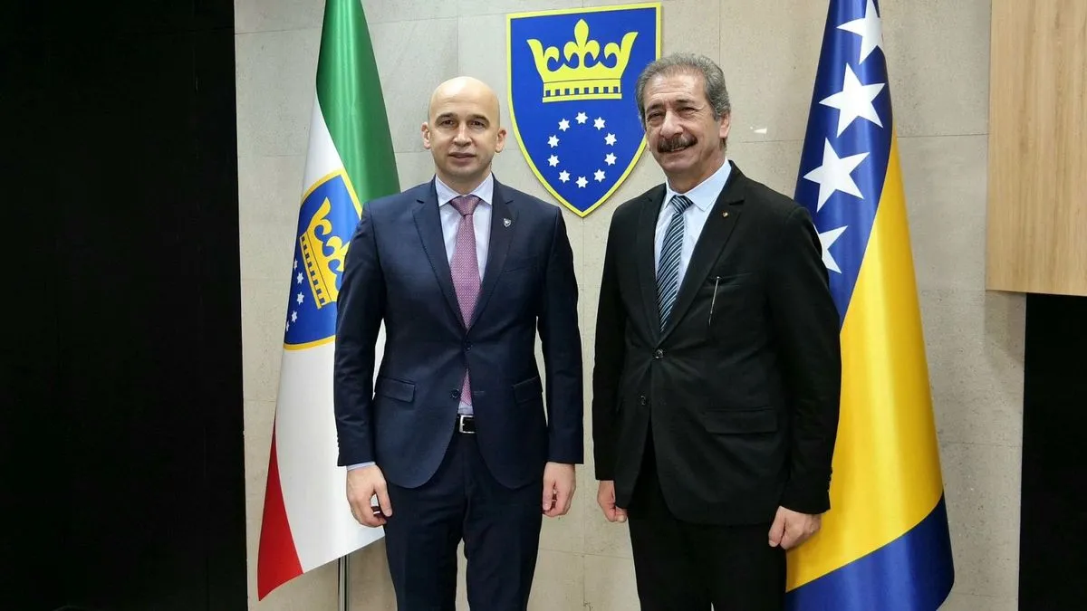 Predsjedavajući Skupštine ZDK Ćazim Huskić naglasio je snažnu historijsku i emotivnu povezanost dva naroda