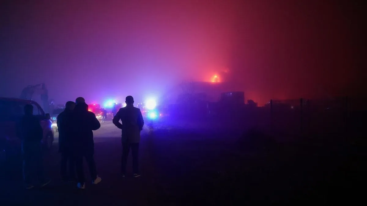 Požar u pogonu za reciklažu akumulatora: Noćna drama kod Zaboka