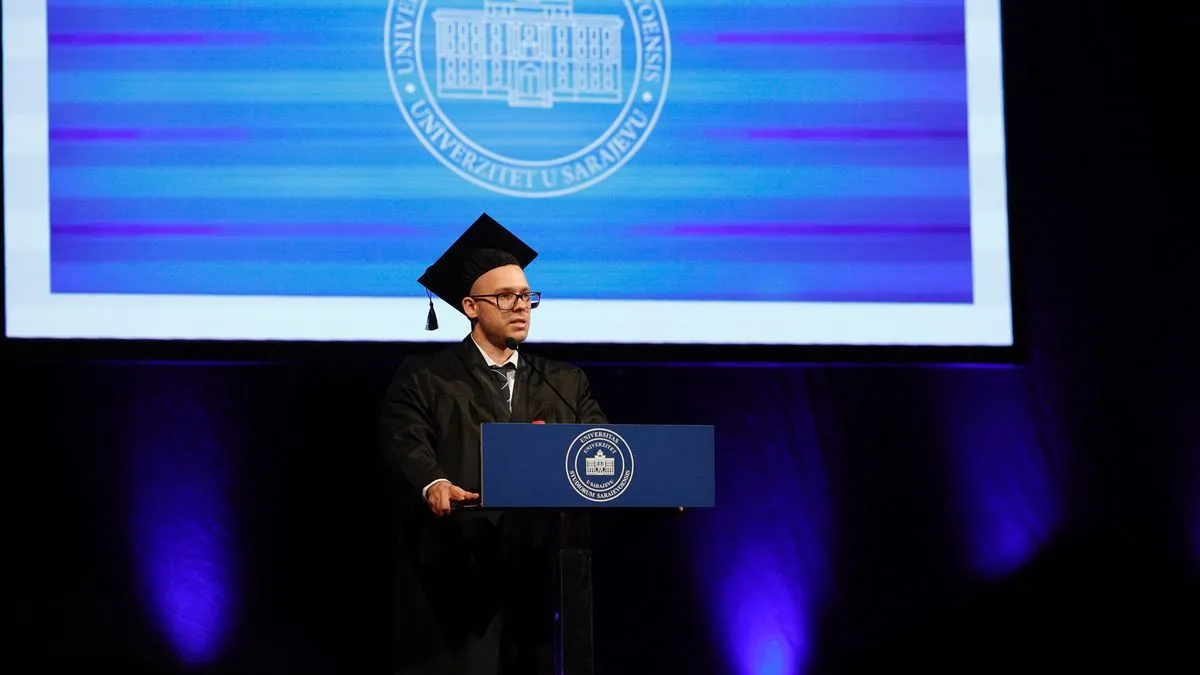 Ovim činom su i završeni Svečani decembarski dani Univerziteta u Sarajevu