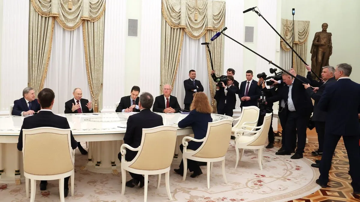 Otvarajući sastanak, Putin je izrazio nadu da su Witkoff i Kushner imali priliku prethodno vidjeti Moskvu