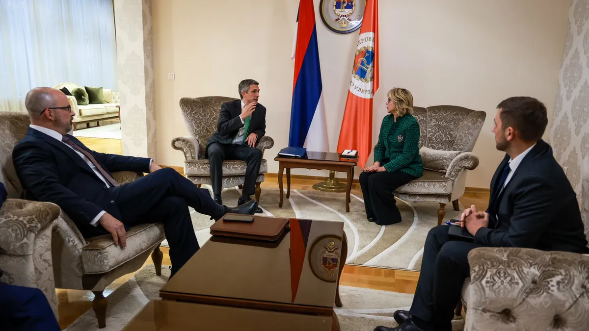 Sastao se s v.d. predsjednicom bh. entiteta RS Anom Trišić-Babić