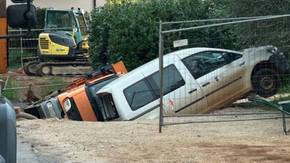 Kamion i automobil propali u veliku septičku jamu: Drama u Umagu