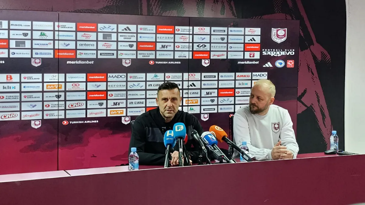 Imamo problema u finalnoj fazi, nemamo tu glad za golovima i nadam se da će i to doći, kazao je strateg tima s Koševa